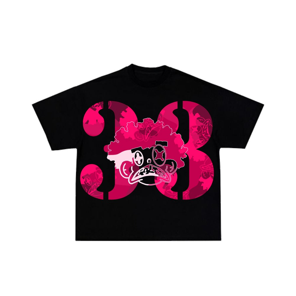 BALT3 BLACK URBAN FADE T- SHIRT