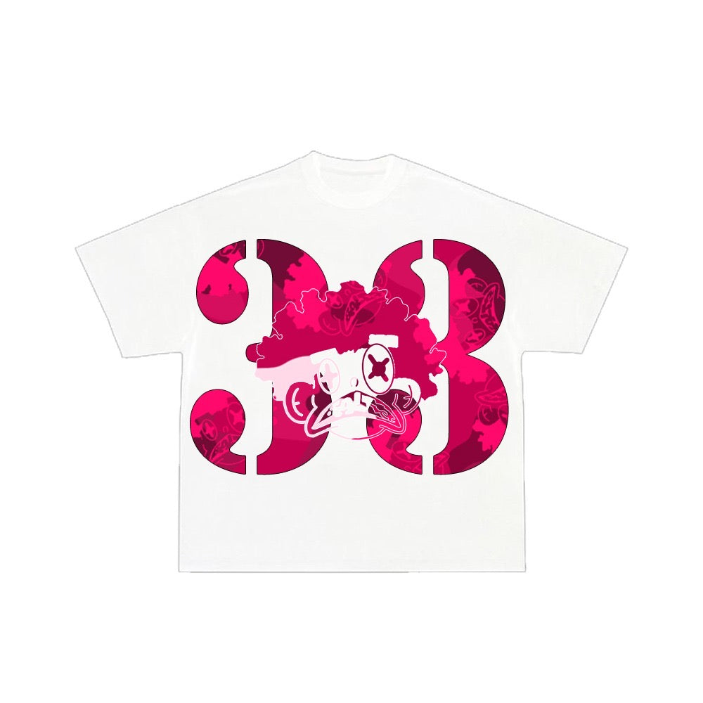 BALT3 URBAN FADE WHITE T- SHIRT